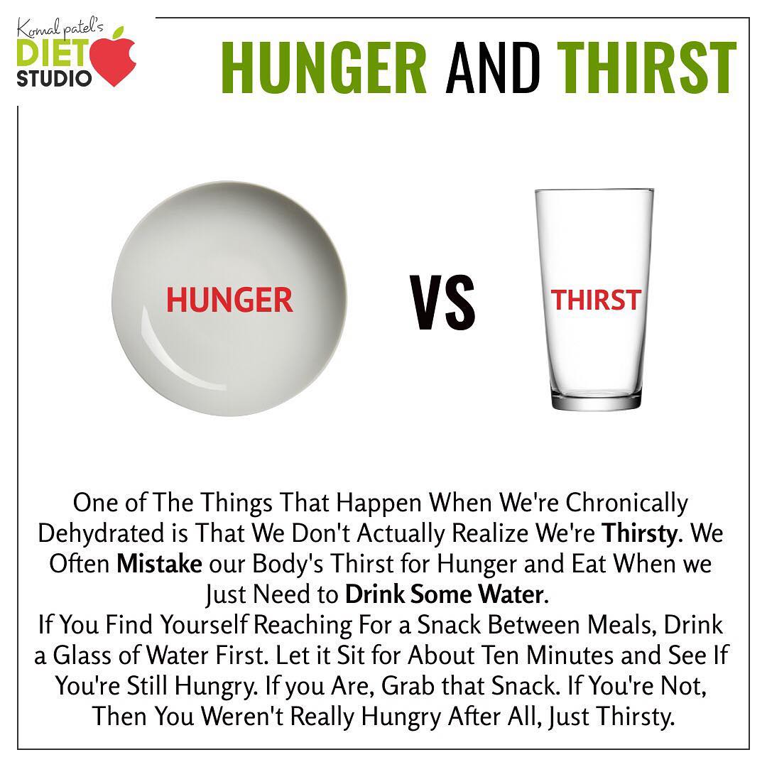 Try and understand your hunger and thirst 
#hunger #thirst #body #mindfuleating
