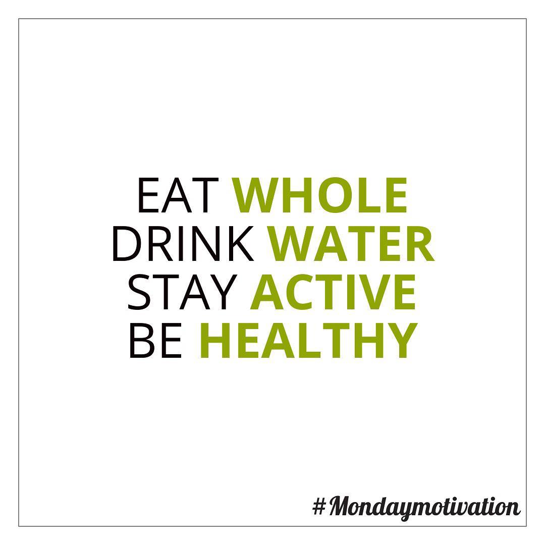 #mondaymotivation 
Mantra for healthy living 
#healthy #fitness #healthyliving