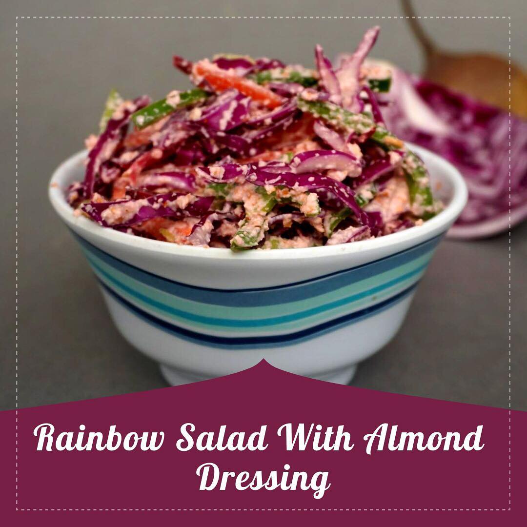 Who says salad has to be boring..
This Healthy Rainbow Chopped Salad recipe is bright, crunchy, and tossed with almond dressing. Eat the rainbow, and get your daily dose of raw vegetables!..
Check out for the recipe in the link below 
https://youtu.be/4YOByeSQjZ0
#salad #rainbowsalad #healthysalad #healthyrecipe #youtube #vegetables