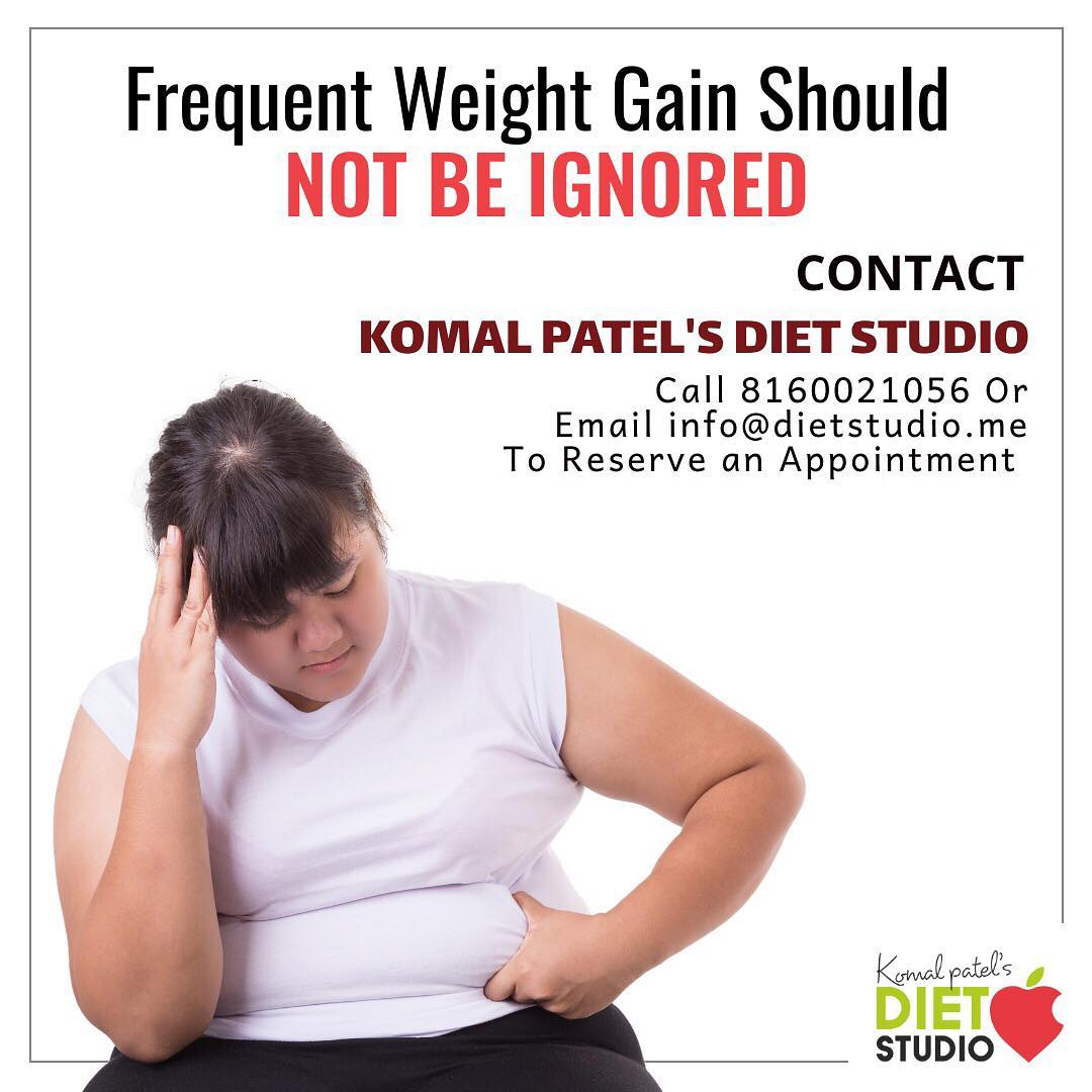 We often ignore small warnings that our body gives, thinking that the problem will go away gradually. Unexplained weight gain can signal a big problem too....
So regular health check up and healthy life’s is the solution to the problem 
#weightgain #health #healthylife #dietstudio