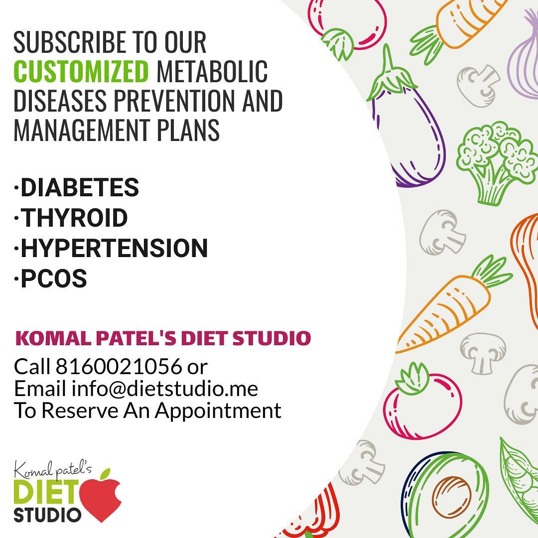 Subscribe to our customised diet plans where we plan according to your health goals.
#dietplan #diet #komalpatel #dietitian #indiandietitian #dietclinic
