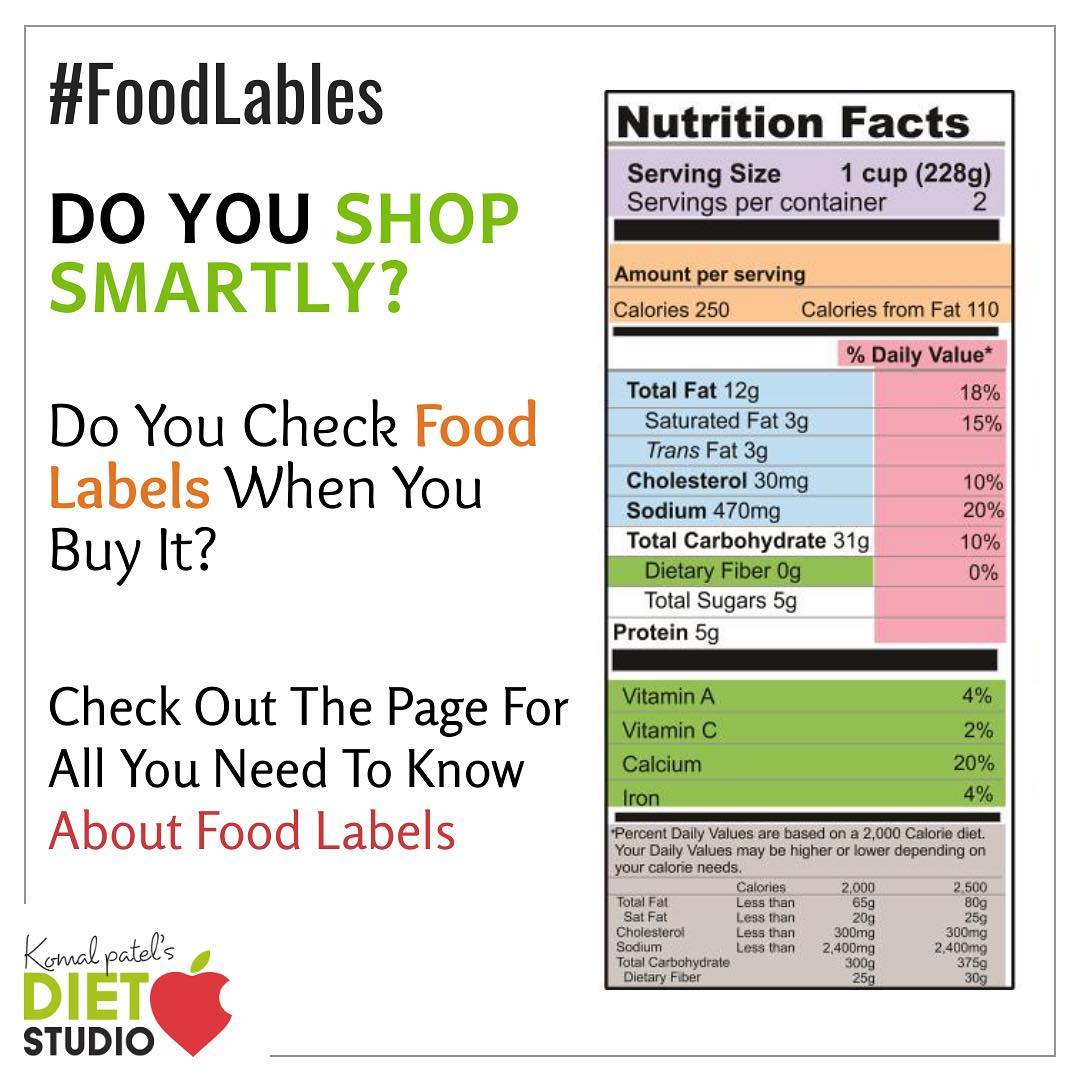 Komal Patel,  foodlabels, nutrition, nutritionlabels, nutritionfacts, labels