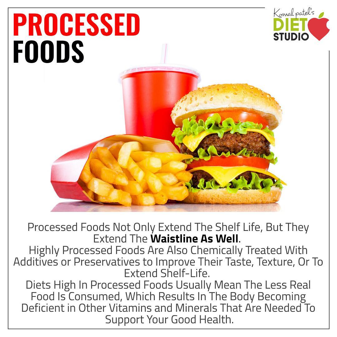 processed food not only extend shelf lives but also extend waist line..
#processedfood #fastfood #junkfood #health