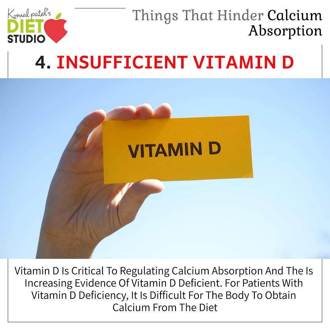 Calcium dissolves in the stomach and is absorbed through the lining of the small intestine into the blood stream. Once in the blood stream, calcium builds bone, regulates the expansion and contraction of the blood vessels, and performs other important functions. 
Check out for factors which hinders calcium absorbtion. 
#calcium #absorption #factors #nutrition