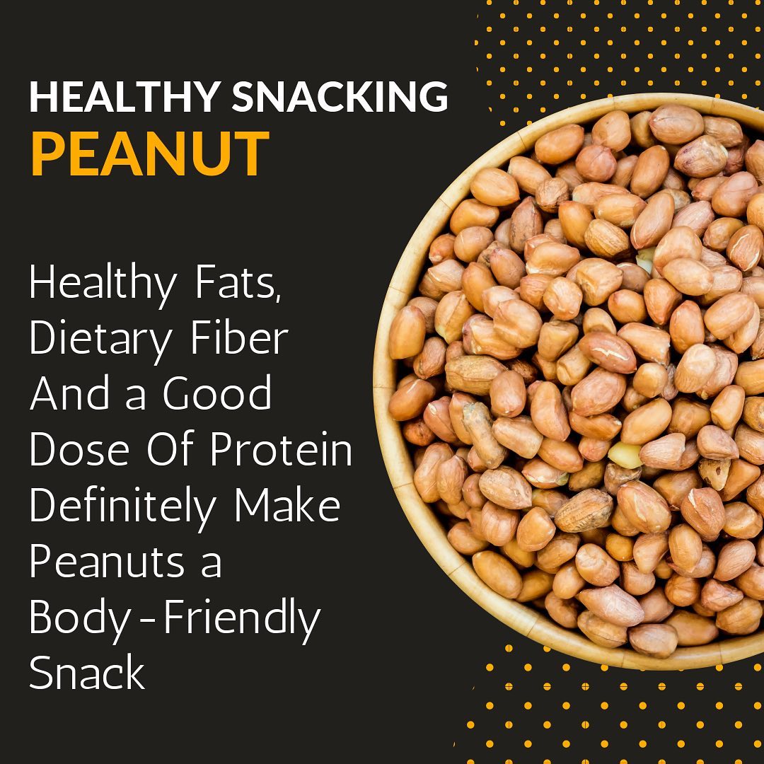 Healthy snacking 
Peanuts are an excellent plant-based source of protein and high in various vitamins, minerals, and plant compounds.
They can be useful as a part of a weight loss diet and may reduce your risk of heart disease.
Use them as a healthy snack in your diet.
Moderation is the best way for balanced diet. 
#peanuts #healthy #healthysnacking #diet #balanceddiet