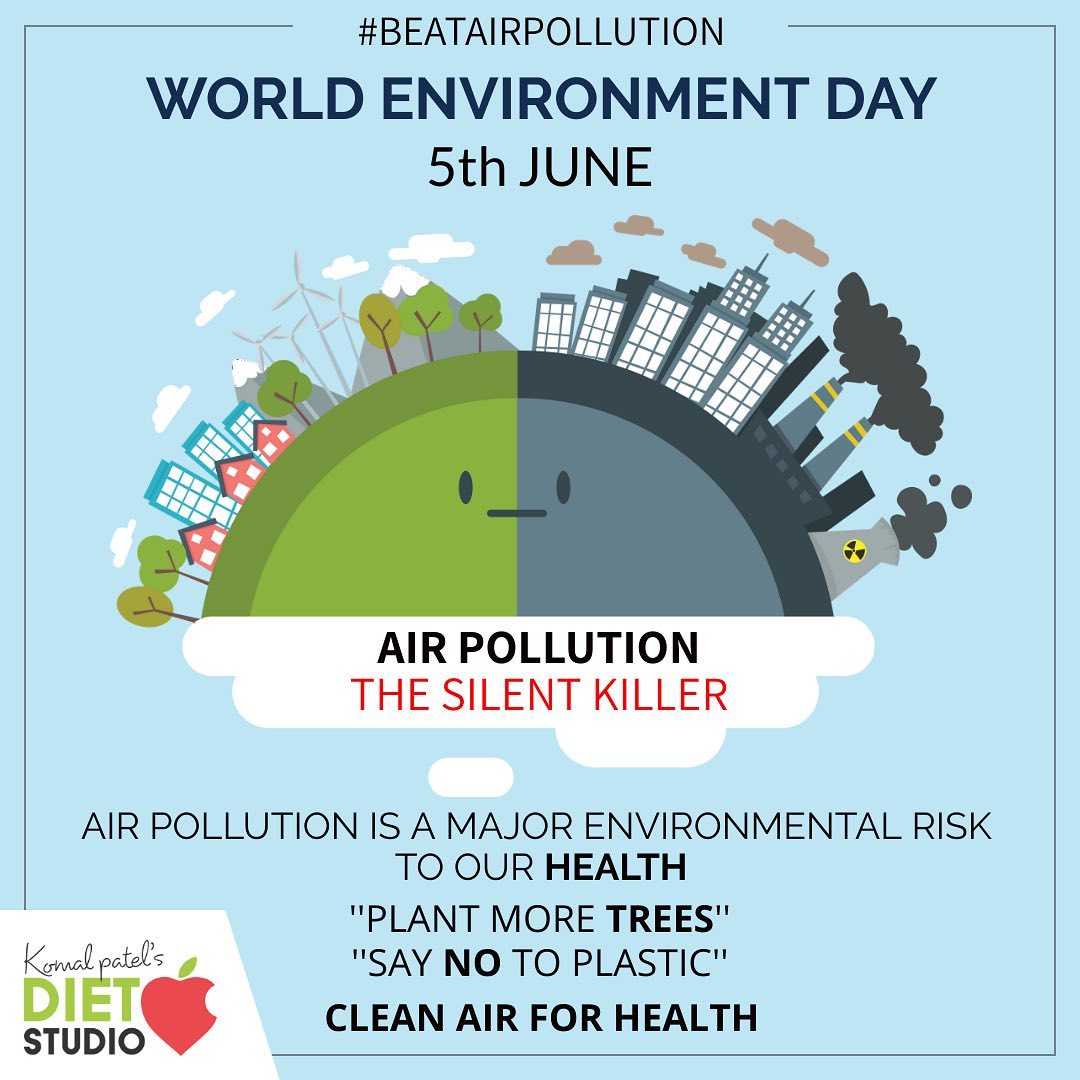 #beatairpollution 
Beat Plastic Pollution a call to action for all of us to come together to combat one of the great environmental challenges of our time.
#wotldenviornmentday #enviornment #cleanair #cleanhealth #health #pollution