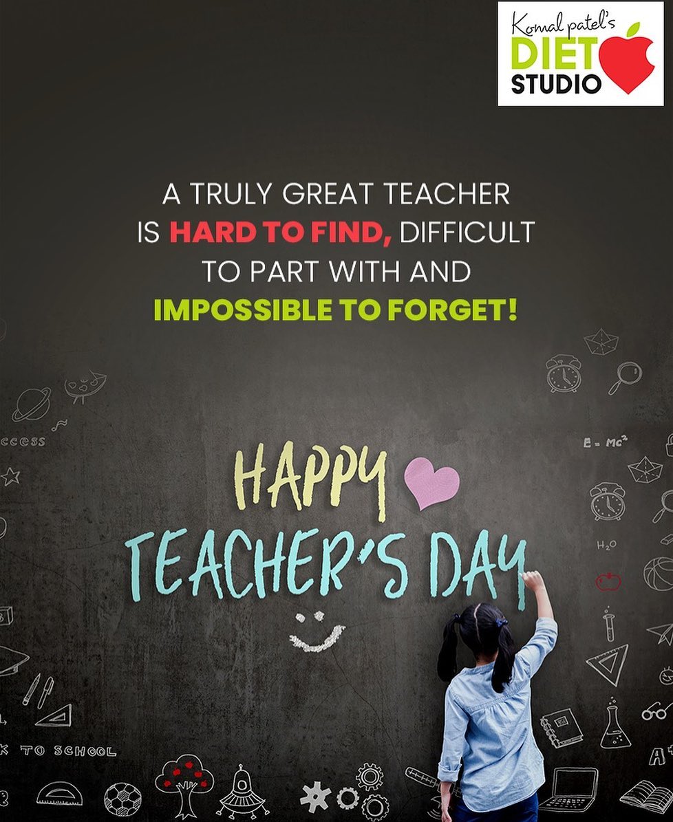 Happy teachers day 
Being one is the highest privilege 
Having one is the best blessing 
Let’s build a healthy nation by teaching and learning a healthy lifestyle 
#teachersday #blessing #dietstudio