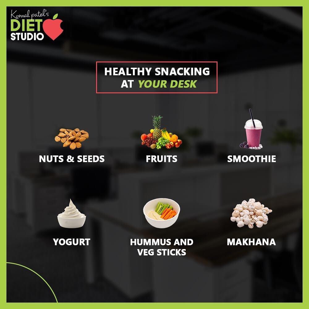 When it comes to snacking at your desk, you need to be conscious of the food choices you’re making. Healthy food choices at the desk are key for sustained energy and productivity.

#komalpatel #diet #goodfood #eathealthy #goodhealth