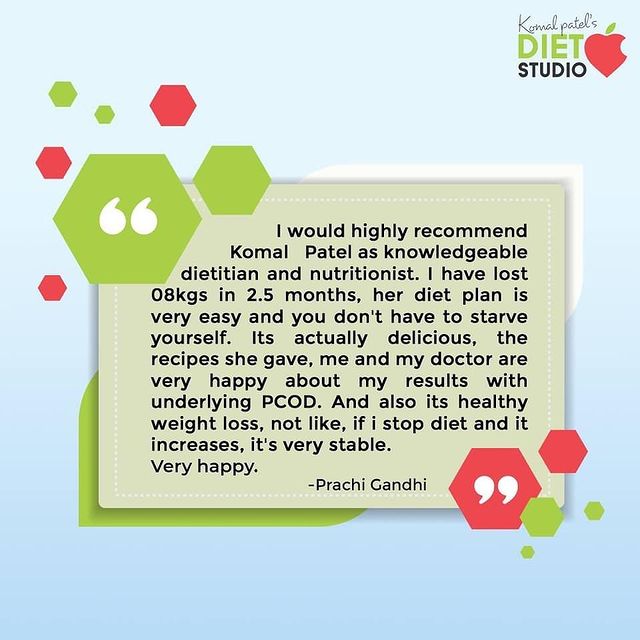 Thanking the amazing ladies; Bindu Ramanuj and Prachi Gandhi for their awesome words of appreciation. 

The reviews like these give us many more reason to keep going ahead with zeal and enthusiasm.

Congratulating the wonderful women for achieving their goals. May you keep your passion for health and fitness always awakened in every walk of life.

#ClientReview #Reviews #ClientTestimonial #KomalPatel #GoodFood #EatHealthy #GoodHealth #DietPlan #DietConsultation