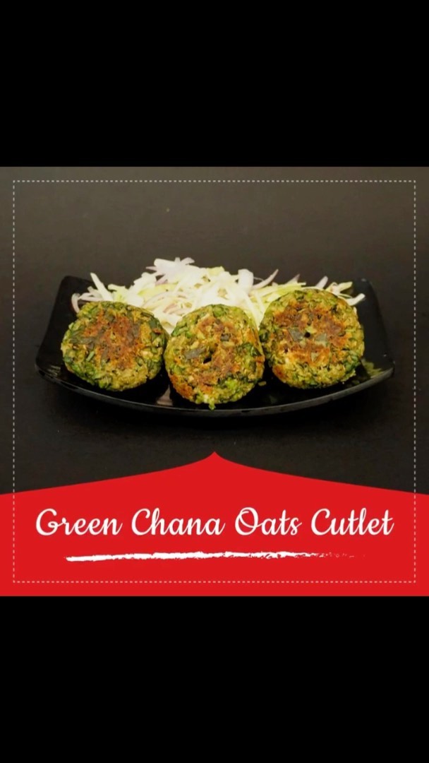 Green chana oats cutlet 
Hare (green ) chana cutlet with Palak, paneer , oats , spices and herbs make a tasty nutritious and filling snacks. 
#greenchana #harachana #oatscutlet #cutlets #healthylifestyle #healthyrecipes #healthysnacks #healthysnack #dietfood #dietrecipes #dietitian #dietitianapproved #dietitianeats #instagramreels #instarecipe #instagramdietitians #komalpatel #dietstudio