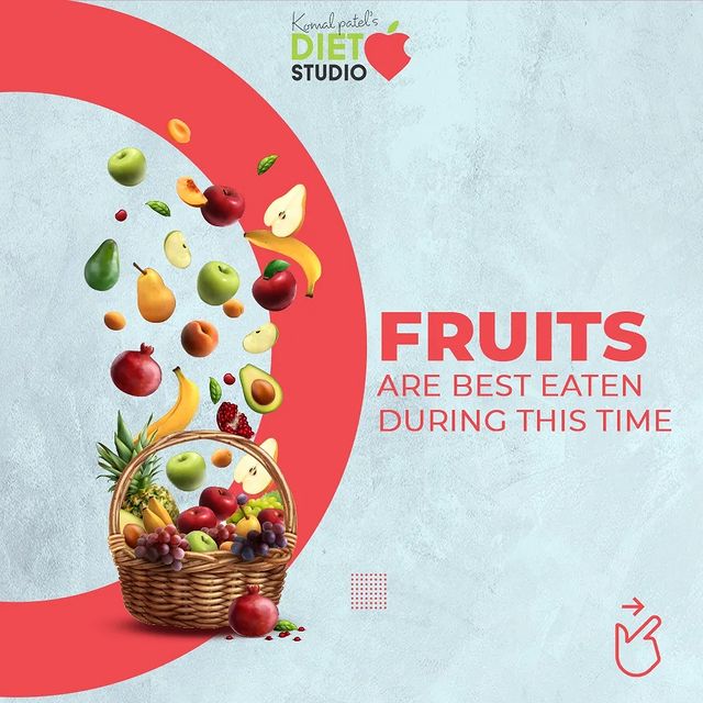 Fruits are an excellent source of essential vitamins and minerals, and they are high in fiber. Fruits also provide a wide range of health-boosting antioxidants, including flavonoids. It will be more beneficial when you eat them at right time. 

#Fruits #Besttimetoeat #BenefitsofFruits #SourceofVitamins #Goodtime #FitnessBeforeFilters #HealthyLiving #PledgeToFitness #KomalPatel #GoodHealth #DietConsultation #HealthyEating #MindfulEating
