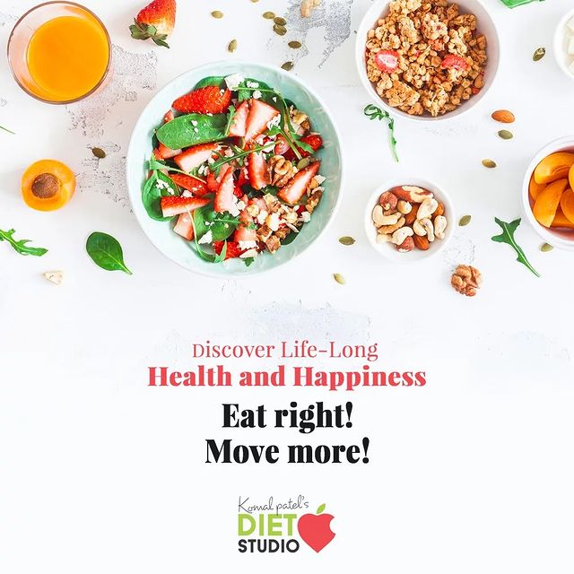 Discover a lifelong relationship with your health by following simple steps. To enjoy fulfilled and happy lives, it is important to take care of your well-being and invest time in your wellness.

#KomalPatel #GoodFood #EatHealthy #GoodHealth #DietPlan #DietConsultation #DietChallenge #FitnessGoals