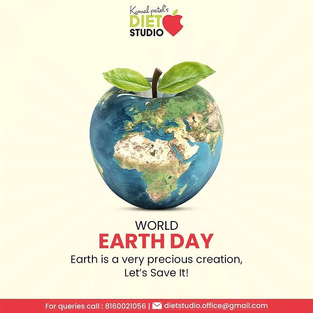 Earth is a very precious creation, Let’s Save It!

#WorldEarthDay2022 #SaveEarthSaveLife #EarthDay2022 #EarthDay #WorldEarthDay #DietitianKomalPatel