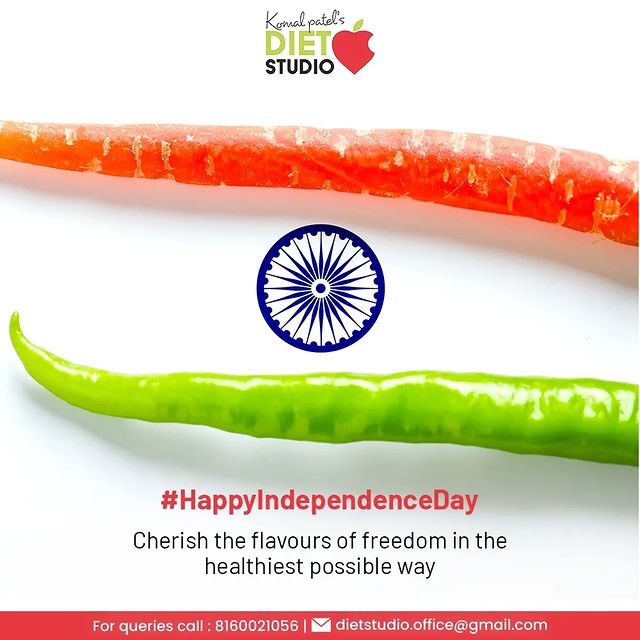 Komal Patel,  IndependenceDay, HappyIndependenceDay, HarGharTiranga, AzadiKaAmritMahotsav, 75thIndependenceDay, India, DietitianKomalPatel