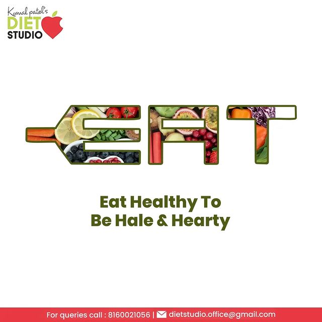 Healthy eating is the key component of healthy living.
Let your palate be gratified and satiated in the healthiest possible way.

#DtKomalPatel #Fitness #MindfulDiet #MindfulEating #GetFit #Workout #PhysicalFitness #HealthyEating
