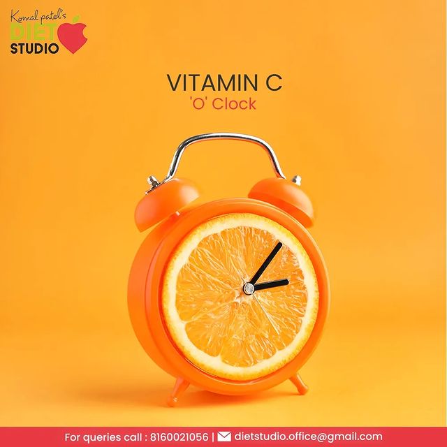 Vitamin C is an essential antioxidant that helps in production of collagen. 

Keep nourishing yourself with the regular intake of Vitamin C.

#VitaminC #VitaminCDose #DtKomalPatel #Fitness #MindfulDiet #MindfulEating #GetFit #Workout #PhysicalFitness #HealthyEating