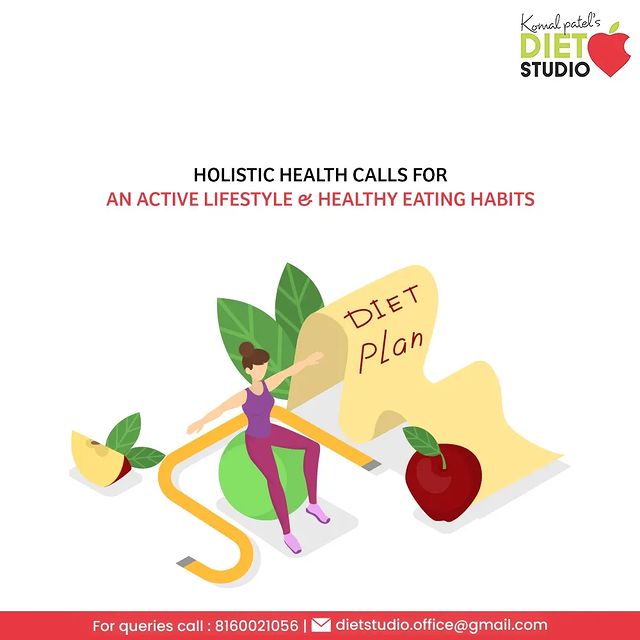 How frequently do you exercise?
How healthy your diet is?

If you wish to live the holistic lifestyle then care to follow the healthy habits.

#WeightManagement #DietManagement #DtKomalPatel #Fitness #MindfulDiet #MindfulEating #GetFit #Workout #PhysicalFitness #HealthyEating