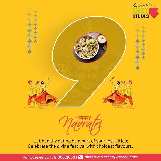 Let healthy eating be a part of your festivities;
Celebrate the divine festival with choicest flavours.

#Navratri #Navratri2022 #HappyNavratri #HappyNavratri2022 #Festival