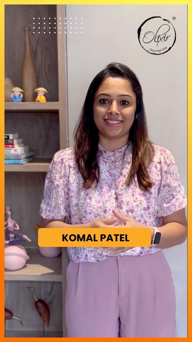 Komal Patel has 15 years of experience as a dietitian and diabetic educator. She has also helped people with PCOS, diabetes, thyroid, and many other health conditions. She is experienced with treating people and helping them achieve their desired goals.

We’re glad to have her as our head dietician for the #4WeekChallenge

#4WeekChallenge #RegisterNow #HealthyLifestyle #OurSpeakers  #HealthAndFitness #Health  #Immunity #ColdPressedOils #HealthyChoices #Olixir #OlixirOils