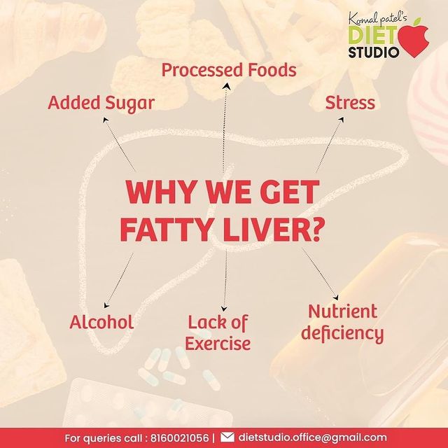 Fatty liver can narrow down your scopes of healthy living. So you need to stay aware and from the above mentioned list of items for the sake of your liver health.

#DietManagement #DtKomalPatel #Fitness #MindfulDiet #MindfulEating #PhysicalFitness #HealthyLiving