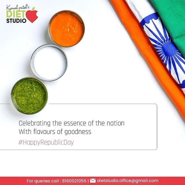 Celebrating the essence of the nation with flavours of goodness.

#JaiHind #RepublicDay #IndianRepublic #OneNationOneVision #Democracy #LargestDemocracy #India #Patriotism #FlavoursOfGoodness #HealthyIndia #FitIndia
