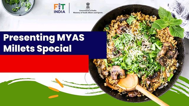 Catch Fit India Ambassador @dtkomalpatel giving an exclusive take on Millets in #FitIndiaHealthyHindustan Episode 5 🇮🇳💪

Visit Fit India Youtube to watch the full episode now🤩

@official.anuragthakur @nisithpramanik @dptofsportsgoi @yasministryindia @pibindia @airnewsalerts
