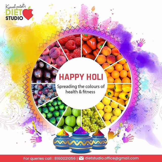 Spreading the colours of health & fitness 

#HappyHoli #HappyDhuleti #Dhuleti2023 #Holi2023 #FestivalOfColours #CelebrationOfSpring #ColoursOfJoy #JoyfulCelebration #TraditionalFestival #IndianFestival #KomalPatel #dtkomalpatel