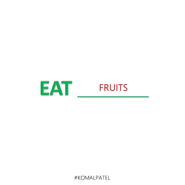 Eat well, look good and feel great.....
#eathealthy #healthyeating #diettips #healthtips #komalpatel